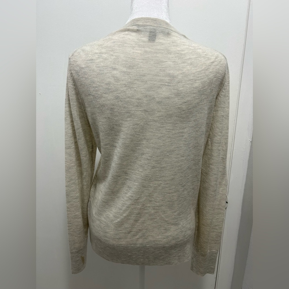 SAKS FIFTH AVENUE button front cashmere cardigan - Picture 2 of 3